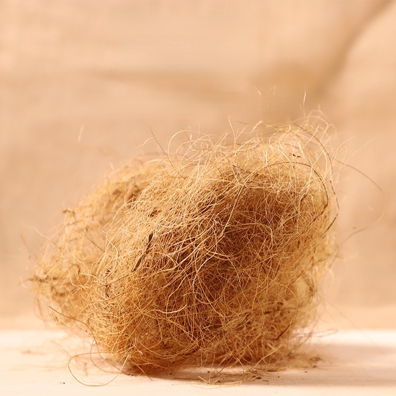 Substrate Coconut Fiber - 100g Finch มะพร้าวเส้นใยหลวมผ้าปูที่นอนพื้นผิวสําหรับนก Nest กรง Nesting