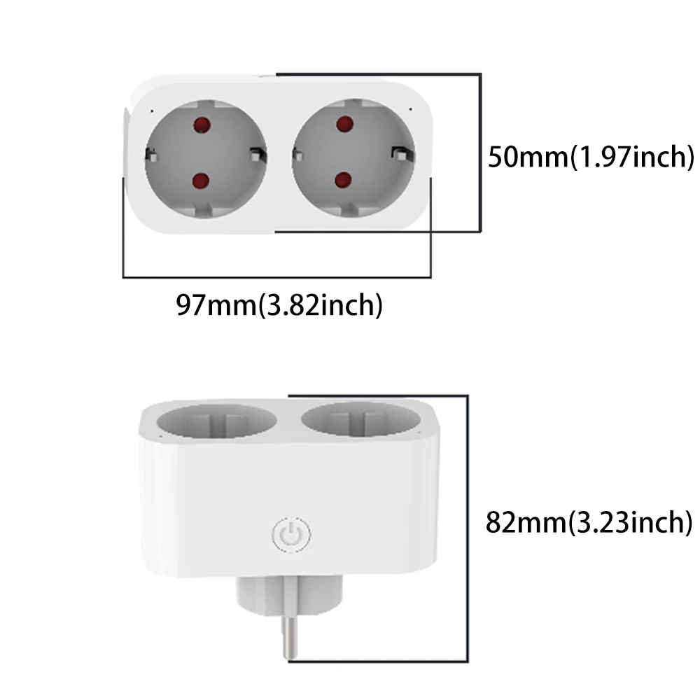 BORUIDAPLS ปลั๊กอัจฉริยะ WiFi  - Timer Dual Outlet บทวิจารณ์และราคา