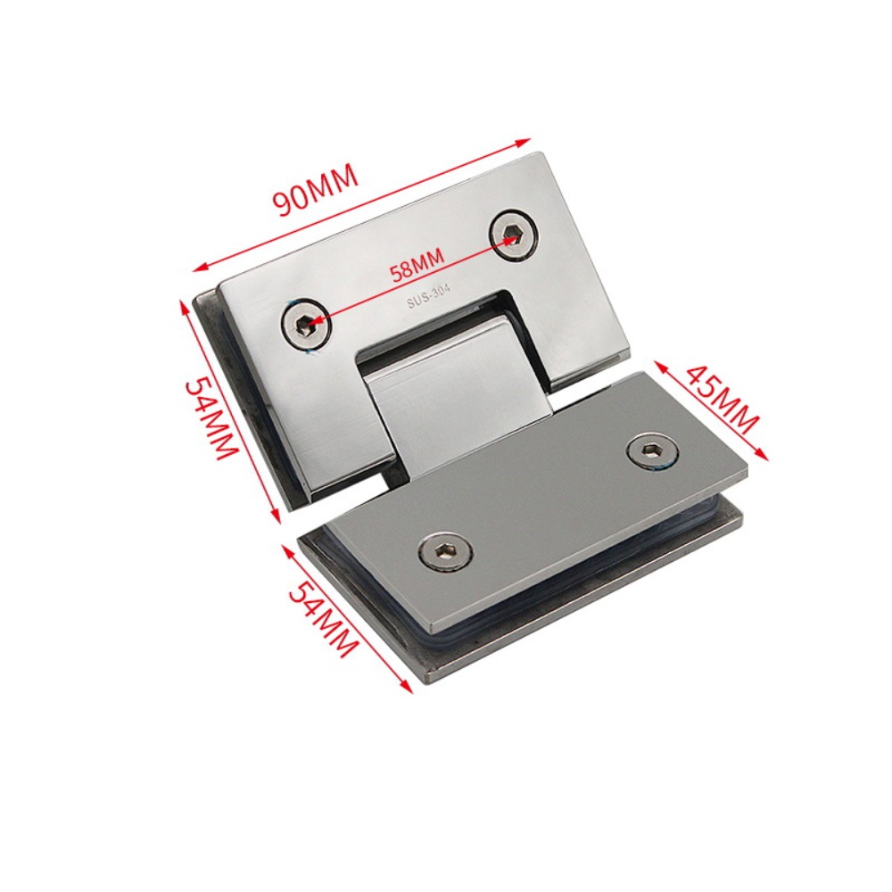 บานพับประตูกระจกสแตนเลสแบบมืออ - Glass Door Hinge บทวิจารณ์และราคา