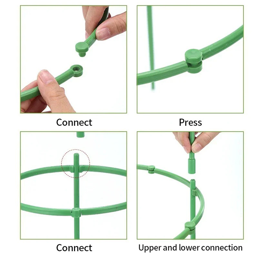 เสาค้ำต้นไม้พลาสติกครึ่งวงกลม  - Vine Climbing Plastic บทวิจารณ์และราคา