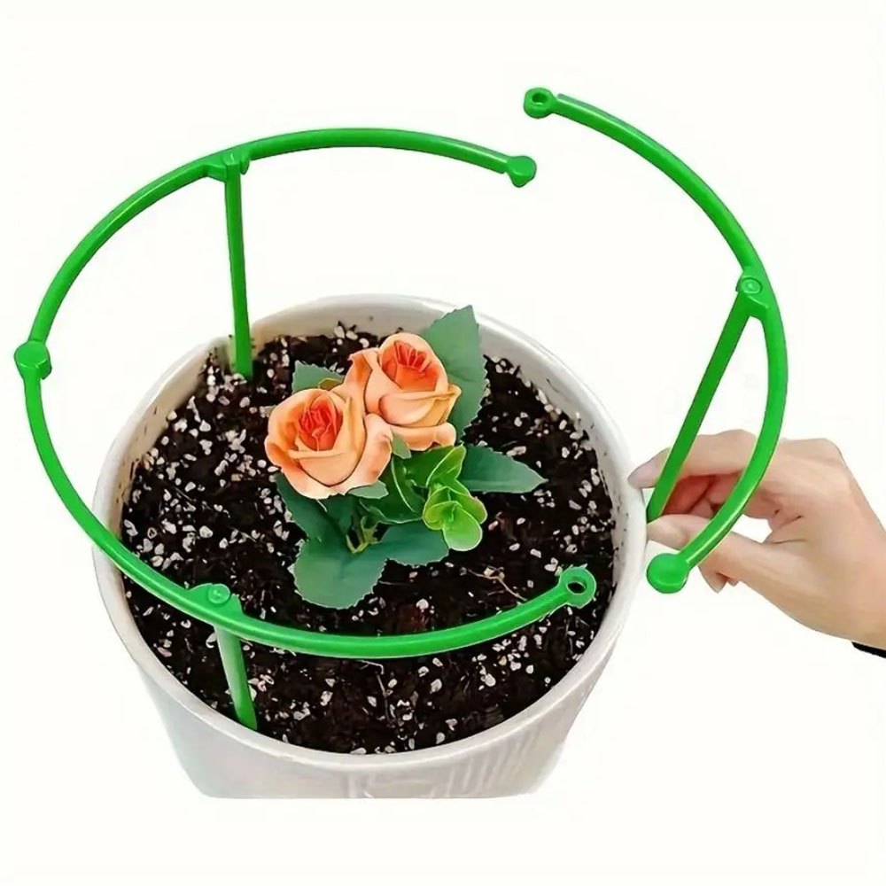 เสาค้ำต้นไม้พลาสติกครึ่งวงกลม  - Vine Climbing Plastic บทวิจารณ์และราคา