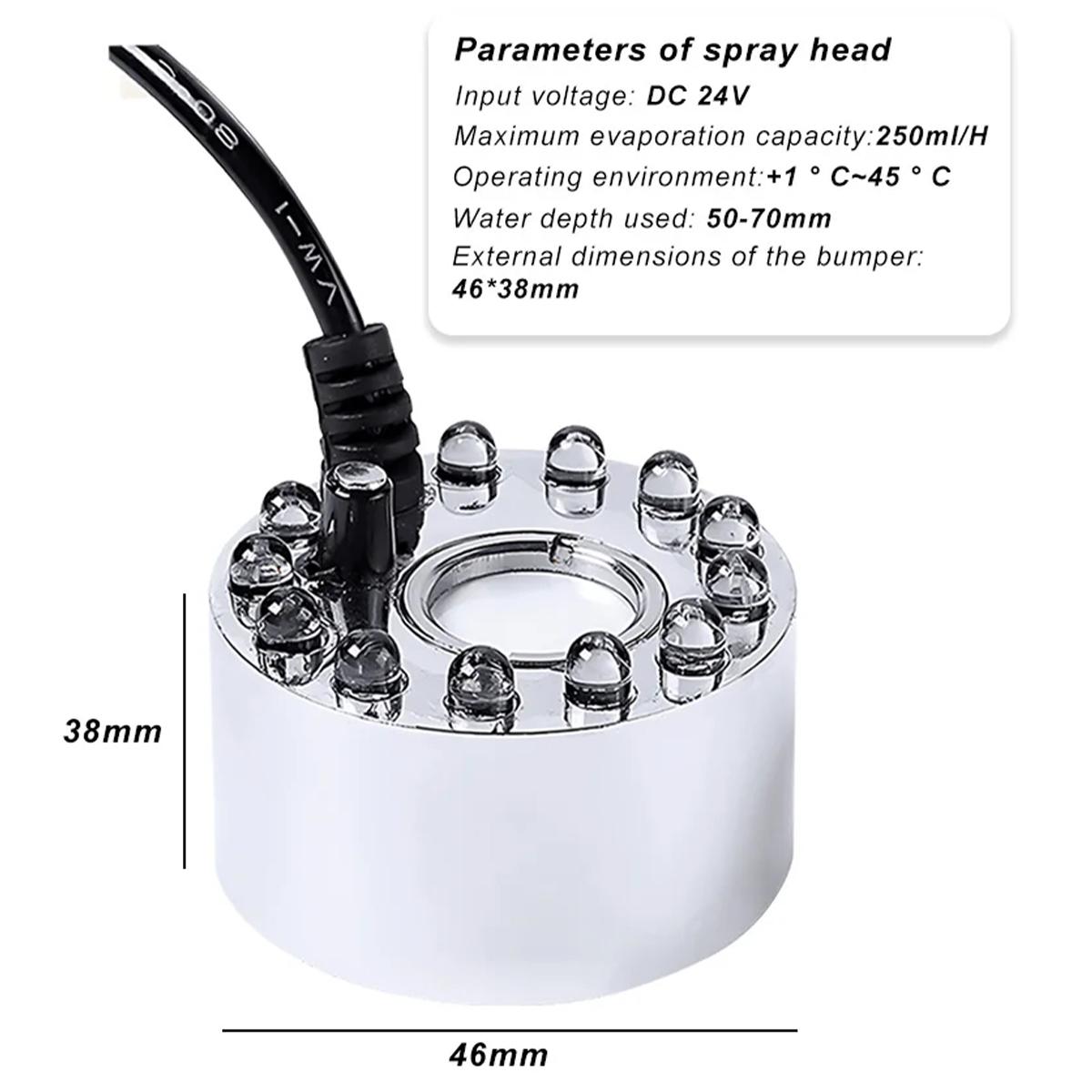 เครื่องพ่นหมอก LED ขนาดเล็ก สำ - Terrarium Fogger Ultrasonic บทวิจารณ์และราคา